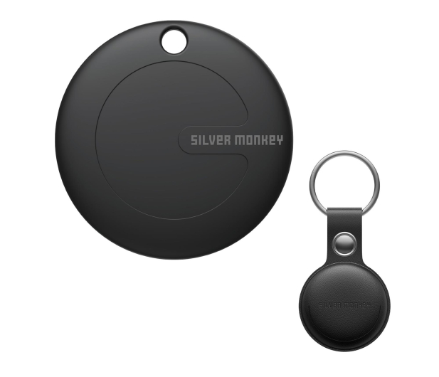 SILVER MONKEY TAG Black Silicone - 1229103 - zdjęcie